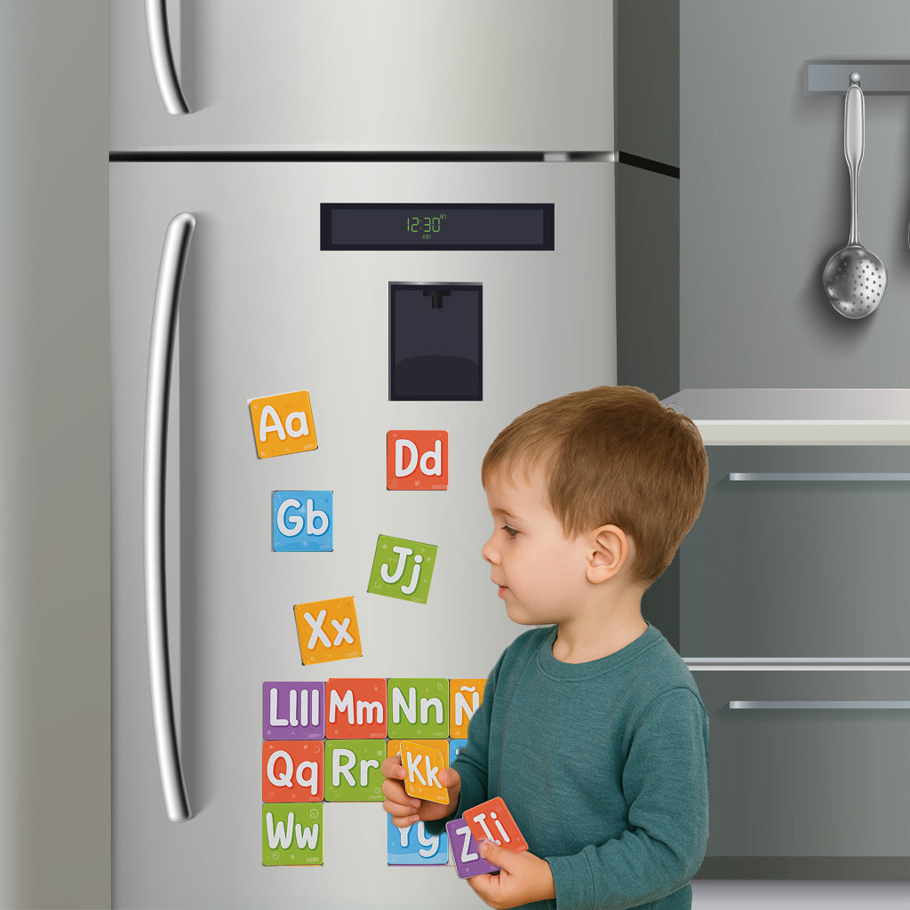 ABC -ABECEDARIO MAGNÉTICO EDUCATIVO – 30 TARJETAS