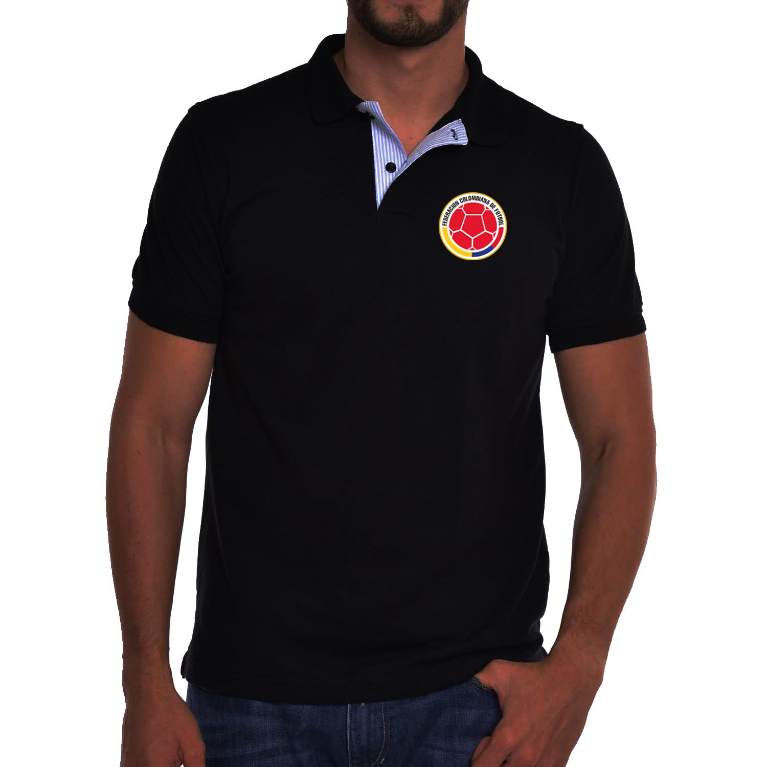 CAMISETA TIPO POLO COLOMBIA